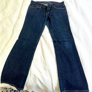 Banana Republic boot cut jeans. Size 29P.